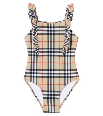 Badeanzug Burberry Check | Burberry Kids