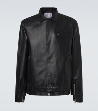 Blouson aus Leder | Sacai