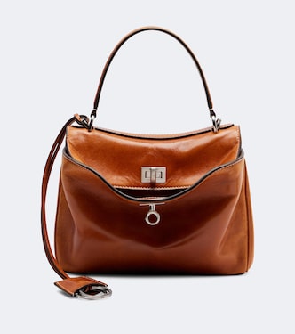 Rodeo Mini leather top-handle bag | Balenciaga