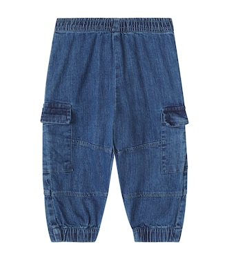 Baby - Pantaloni cargo in chambray | Molo