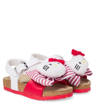 x Hello Kitty bow-detail sandals | Monnalisa