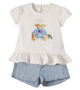 Bebé - set de top y shorts de algodón | Polo Ralph Lauren Kids