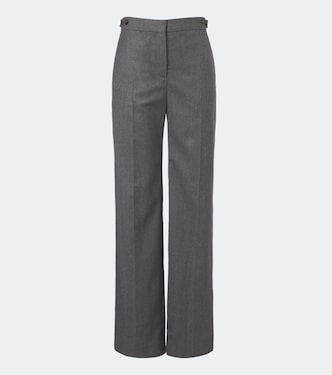 Wool straight pants | Stella McCartney