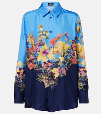 Floral silk shirt | Etro