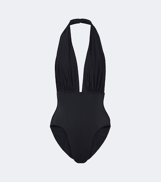 Wonderwoman Mio halterneck swimsuit | Norma Kamali