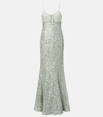 Zarena sequined gown | Simkhai