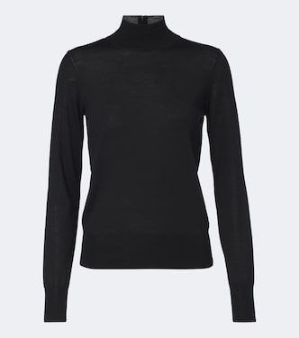 Wool and silk-blend sweater | Carolina Herrera