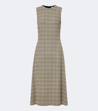 Rumi Prince of Wales check midi dress | Emilia Wickstead