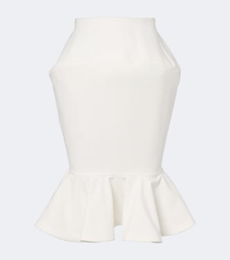 Palmier ruffled midi skirt | Jacquemus