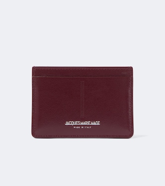 Theodore leather card holder | Jacques Marie Mage