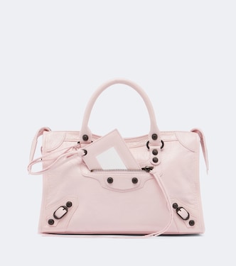 Le City Small leather top-handle bag | Balenciaga