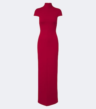 Lang crêpe cocktail gown | Solace London
