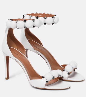 La Bombe 90 leather sandals | Alaïa
