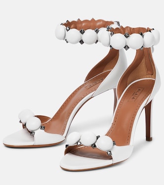 La Bombe 90皮革凉鞋 | Alaïa