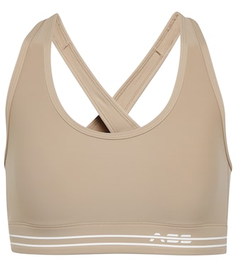 Crossover back sports bra | Adam Selman Sport