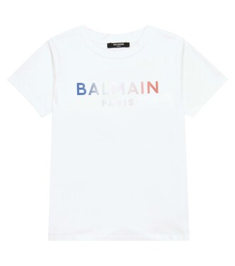 Logo cotton T-shirt | Balmain Kids