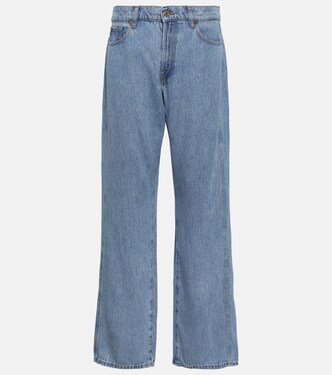 Tess high-rise straight jeans | 7 For All Mankind