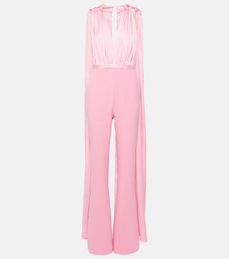 Bianca caped jumpsuit | Safiyaa