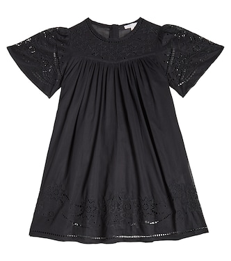 Ruffled cotton dress | Chloé Kids