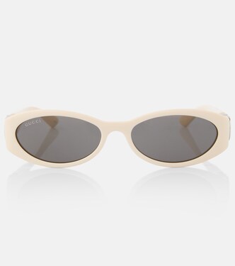 Ovale Sonnenbrille Interlocking G | Gucci
