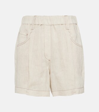 Shorts aus Leinen | Brunello Cucinelli