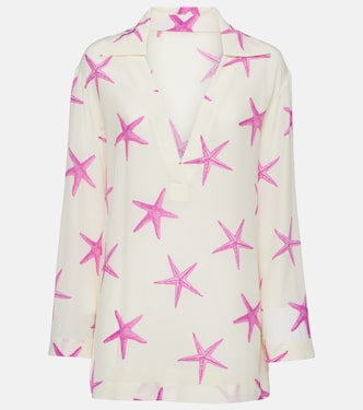 Printed silk shirt | Valentino