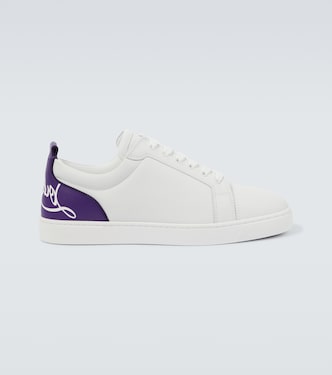 Fun Louis Junior leather sneakers | Christian Louboutin