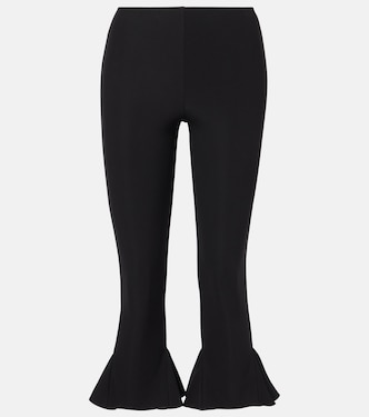 Cropped flared capri pants | Nensi Dojaka