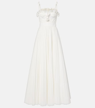 Ruffled cotton maxi dress | Giambattista Valli
