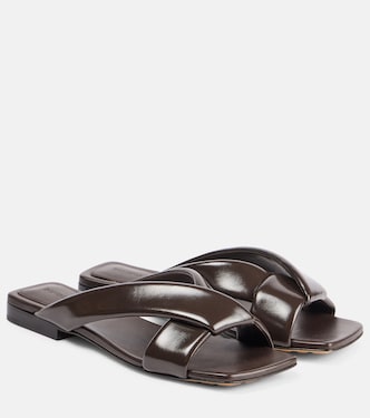 Riva leather sandals  | Bottega Veneta