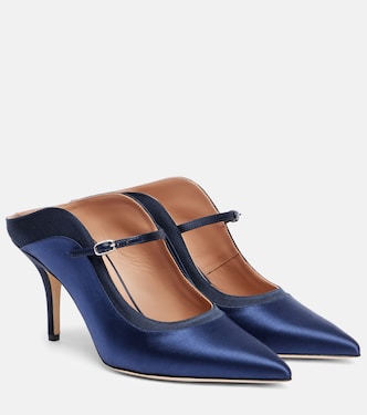 Mules Delphi 70 en satin | Malone Souliers