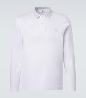 Polopullover aus Baumwolle | Brunello Cucinelli