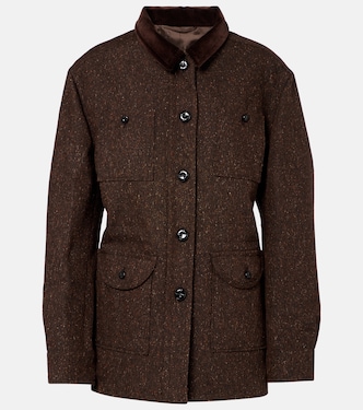 Lokai wool and silk-blend jacket | Blazé Milano