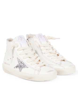 x Golden Goose leather sneakers | Bonpoint