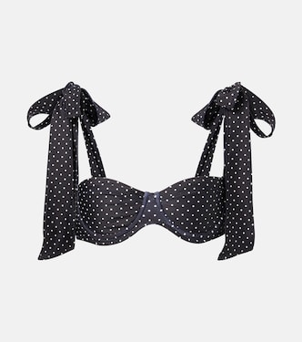 Lady polka-dot bikini top | Same