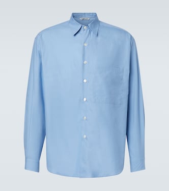 Cotton twill shirt | Auralee