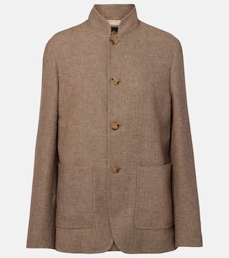 Jacke aus Leinen | Loro Piana