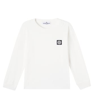 Compass cotton shirt  | Stone Island Junior