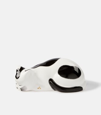 Cat ceramic decorative object | Fornasetti