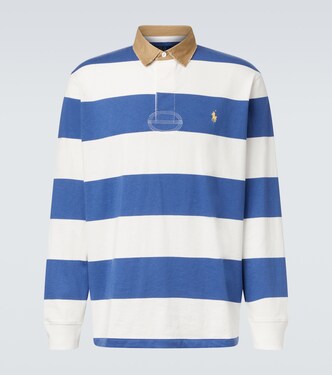 Striped cotton polo shirt | Polo Ralph Lauren