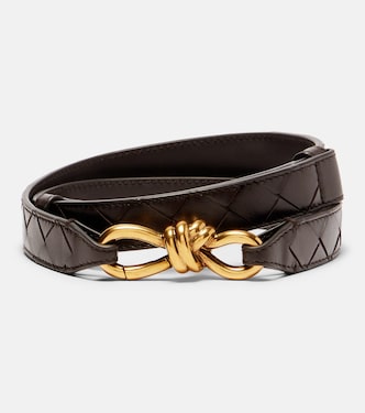 Knot Intrecciato leather belt | Bottega Veneta
