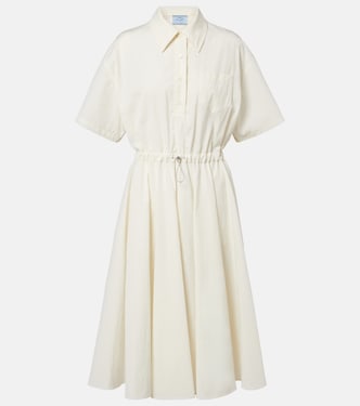 Polokleid aus einem Baumwollgemisch | Prada