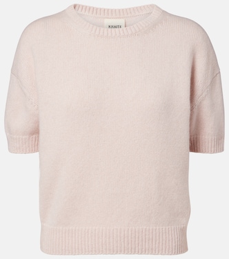 Golden cashmere sweater | Khaite