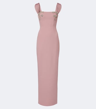 Malia embellished crêpe corset gown | Rachel Gilbert