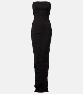 Wool-blend bustier gown | Rick Owens