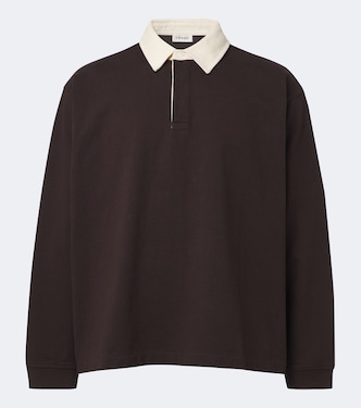 Cotton polo shirt  | Frame