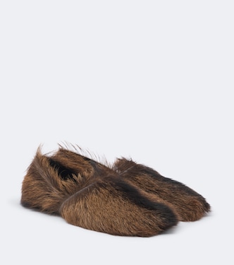 Slip-Ons aus Shearling | Lemaire