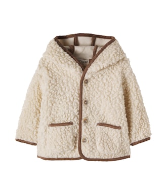 Baby hooded plush jacket | Cozmo