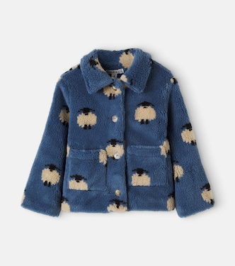 Printed teddy jacket | Emile et Ida