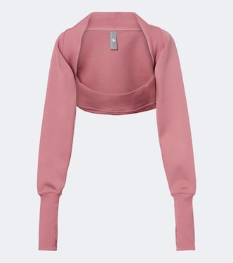Bolero aus Fleece | Adidas by Stella McCartney